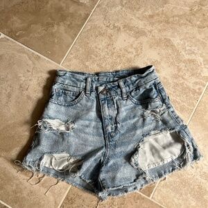 Denim jeans American Eagle shorts
